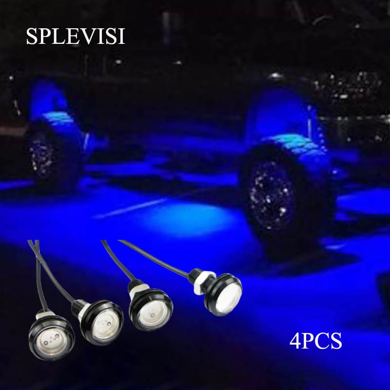 4x IP68  LED  Ʈ ATV SUV ε Ʈ ..